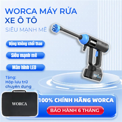 Máy rửa xe Worca cao áp 1pin 48V - SH1009